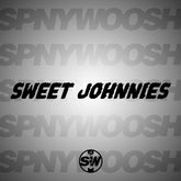 Sweet Johnnies Horizontal Car Decal